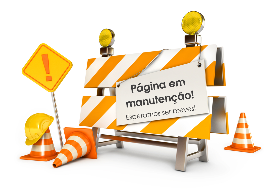 Página em Manutenção